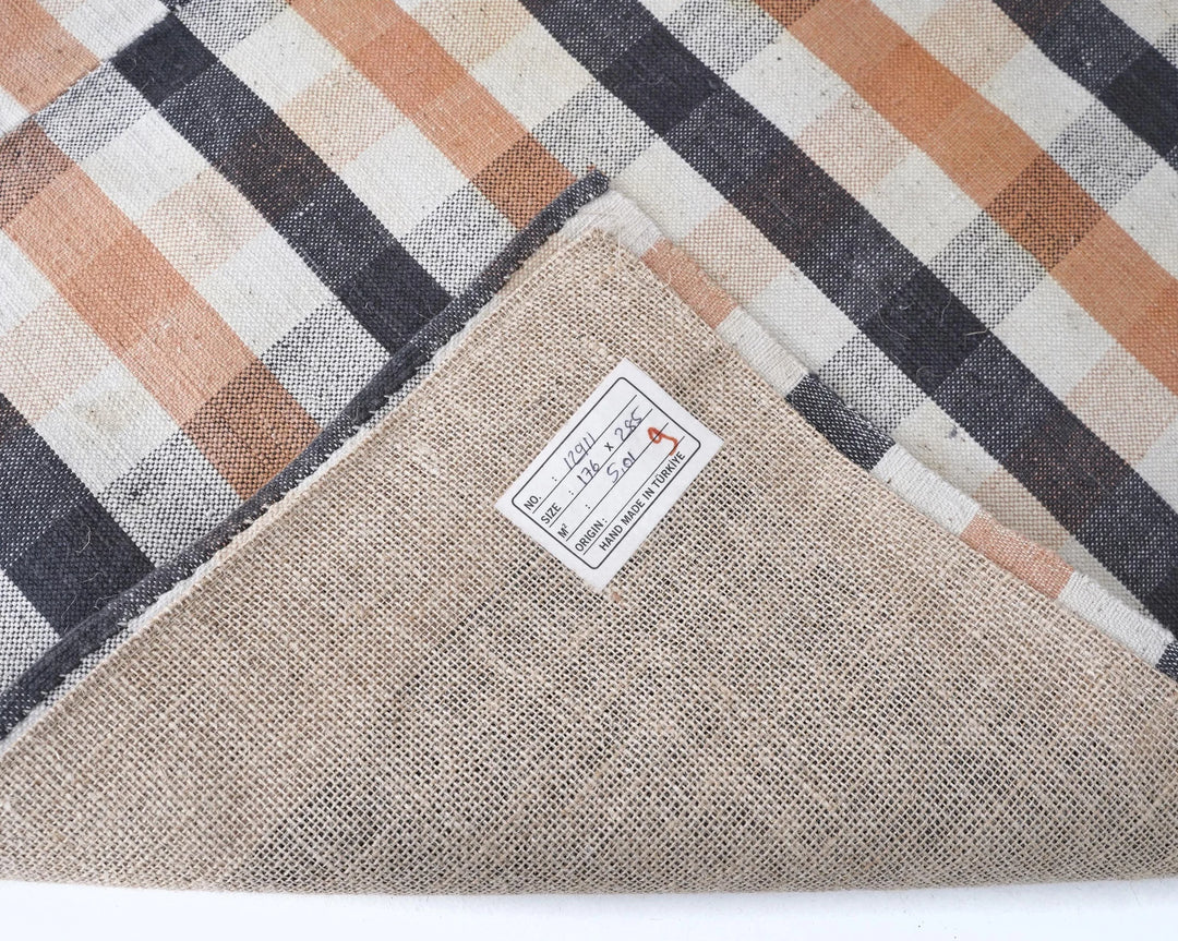 Multicolor Turkish Kilim Rug 5'10" x 9'4" Flat-Weave | No. VR88459