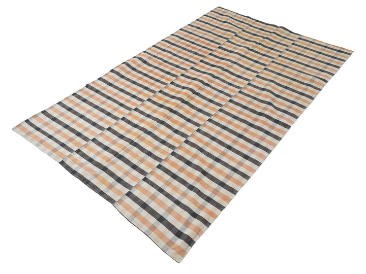Multicolor Turkish Kilim Rug 5'10" x 9'4" Flat-Weave | No. VR88459