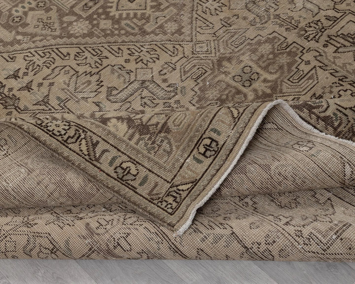Multicolor Turkish Oushak Rug 9' 5" x 12' 6" Hand-Knotted | No. VR88478