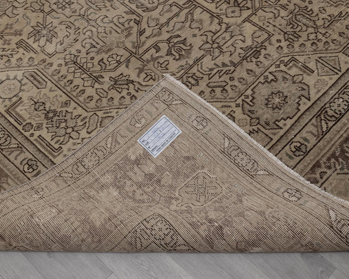 Multicolor Turkish Oushak Rug 9' 5" x 12' 6" Hand-Knotted | No. VR88478