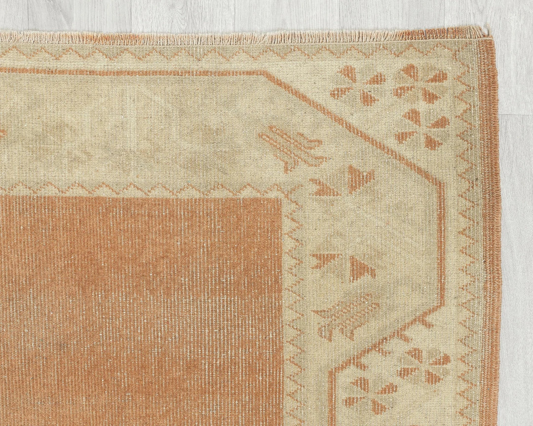 Multicolor Turkish Oushak Rug 2'10" x 4'8" Hand-Knotted | No. VR88807