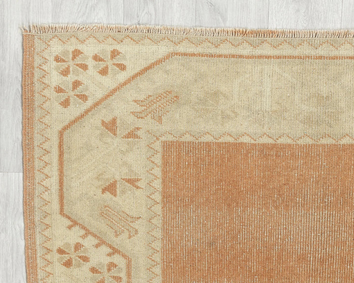 Multicolor Turkish Oushak Rug 2'10" x 4'8" Hand-Knotted | No. VR88807