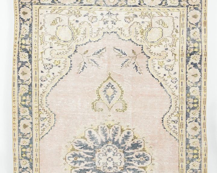 Pink Oushak Rug 5' 1" x 8' 11" | No. VR88896