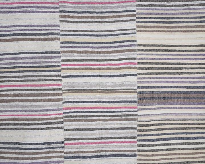 Multicolor Turkish Kilim Rug 6' x 8' Flat-Weave | No. VR89295