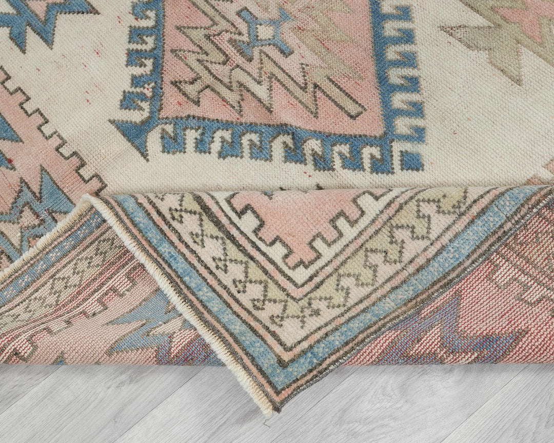 Multicolor Turkish Oushak Rug 8' x 5' 5" Hand-Knotted | No. VR89379