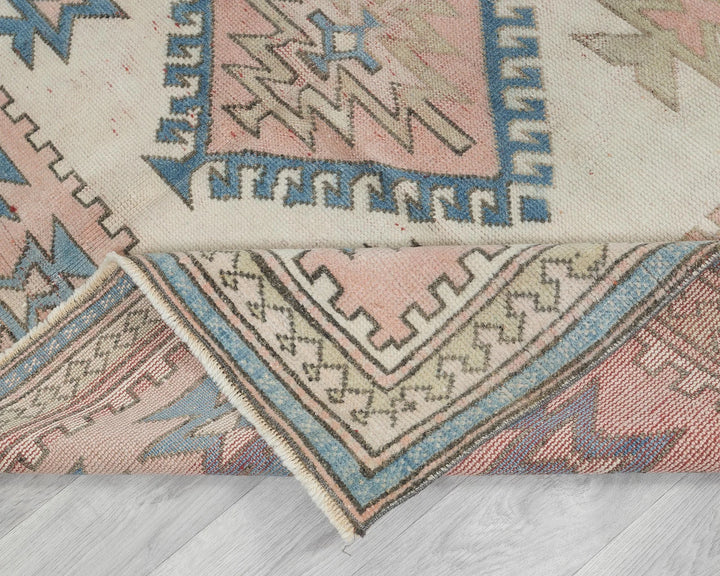 Multicolor Turkish Oushak Rug 8' x 5' 5" Hand-Knotted | No. VR89379