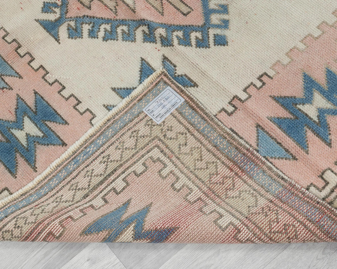 Multicolor Turkish Oushak Rug 8' x 5' 5" Hand-Knotted | No. VR89379