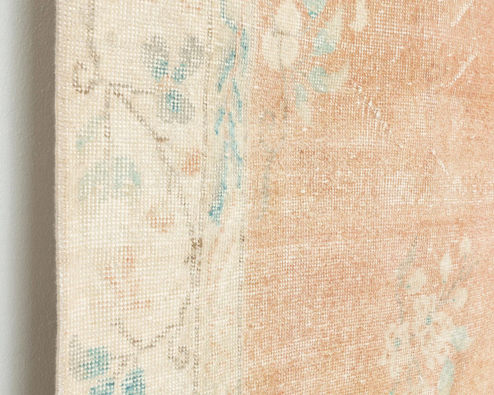 Orange Turkish Oushak Rug 6'2" x 9'11" Hand-Knotted | No. VR89474