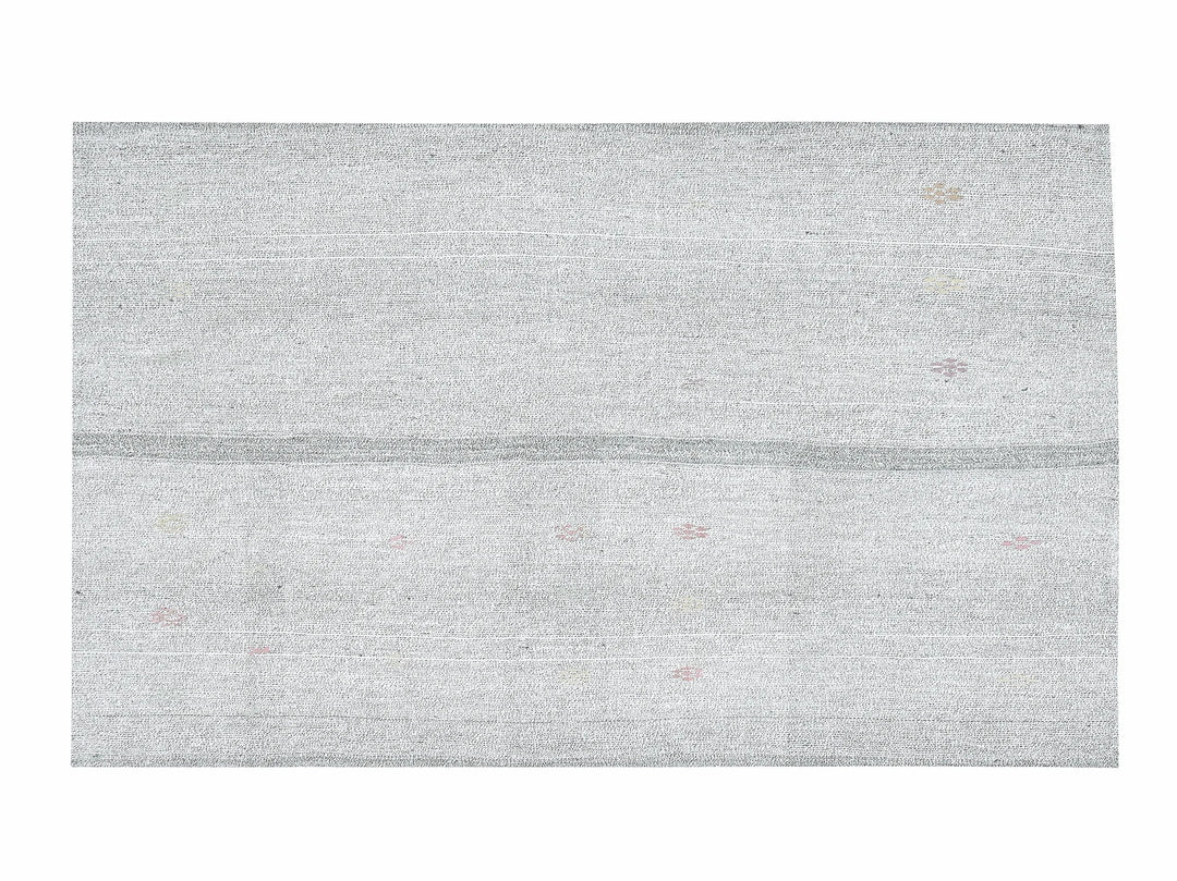 Gray Kilim Rug 4' 11" x 6' 11" | No. VR89686