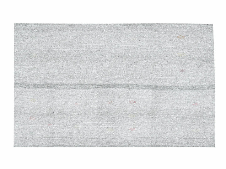 Gray Kilim Rug 4' 11" x 6' 11" | No. VR89686