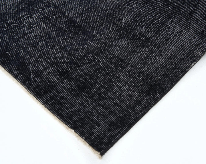 Black Turkish Oushak Rug 5' 7" x 8' 2" Hand-Knotted | No. VR89952