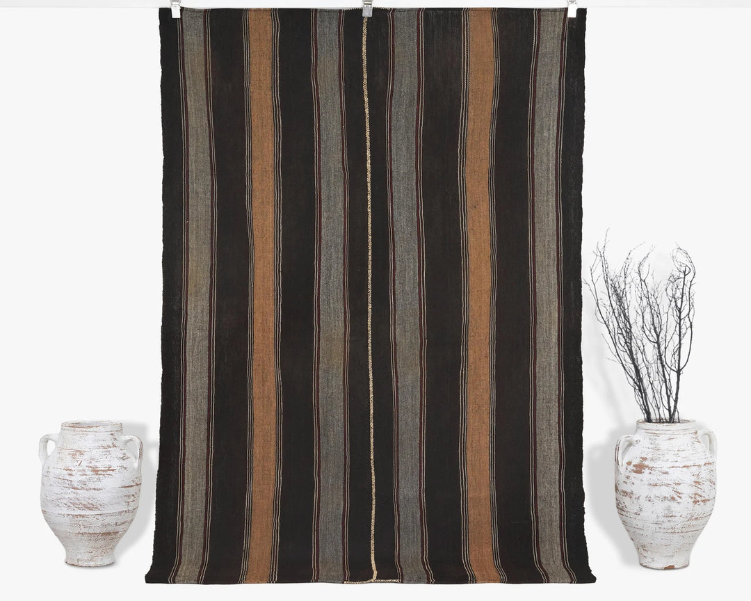 Brown Kilim Rug 5' x 7' 4" | No. VR89969