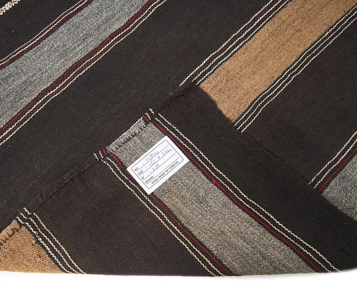 Brown Kilim Rug 5' x 7' 4" | No. VR89969
