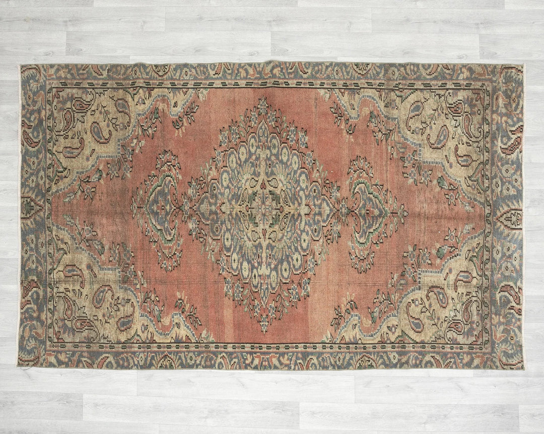Oushak Rug 4' 10" x 7' 8" | No. VR90063