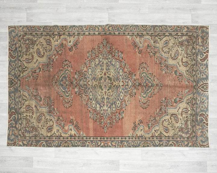 Oushak Rug 4' 10" x 7' 8" | No. VR90063