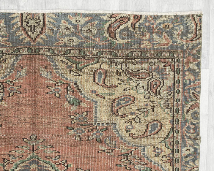 Oushak Rug 4' 10" x 7' 8" | No. VR90063