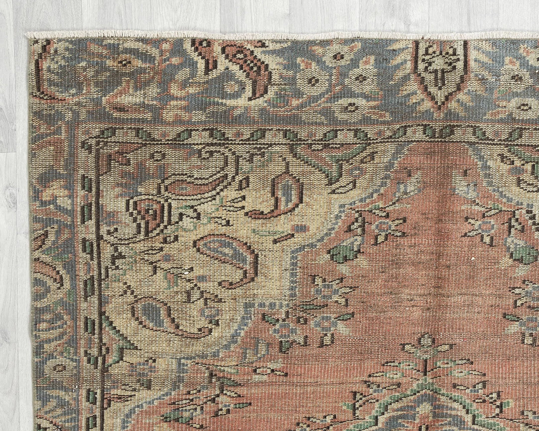 Oushak Rug 4' 10" x 7' 8" | No. VR90063