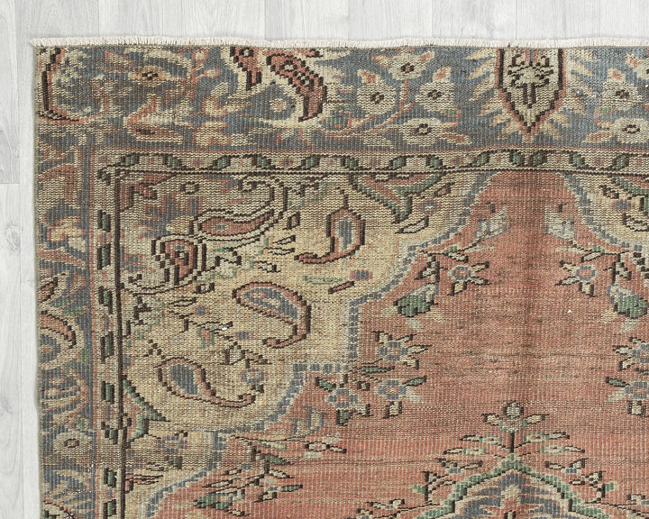 Oushak Rug 4' 10" x 7' 8" | No. VR90063