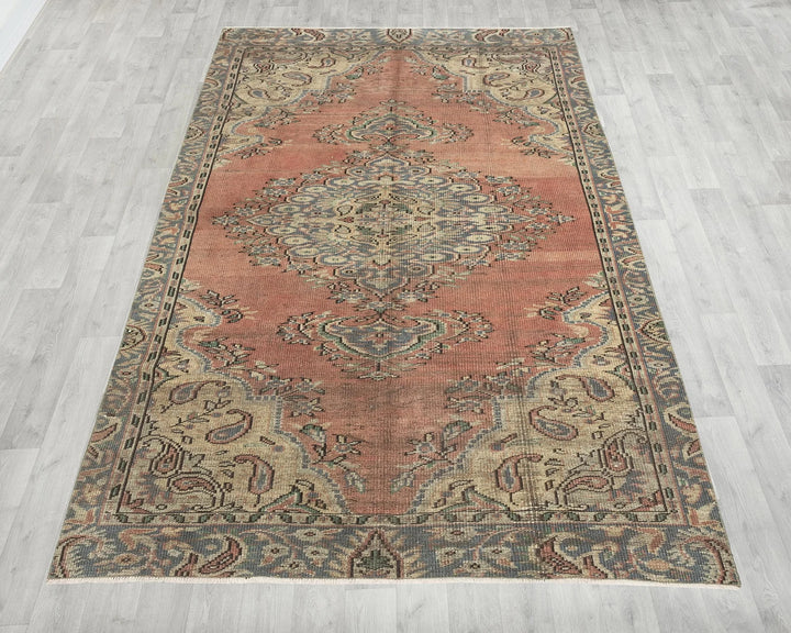 Oushak Rug 4' 10" x 7' 8" | No. VR90063