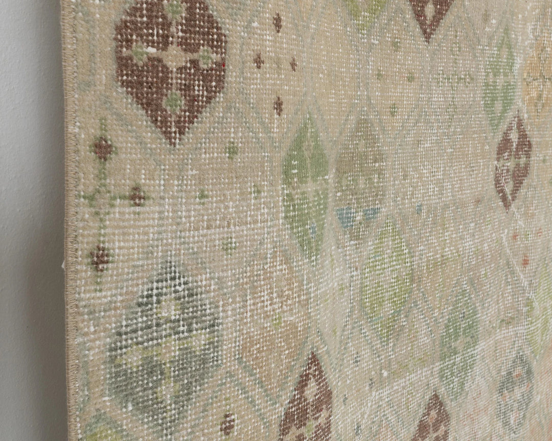Multicolor Turkish Oushak Rug 4' 4" x 7' 7" Hand-Knotted | No. VR90258