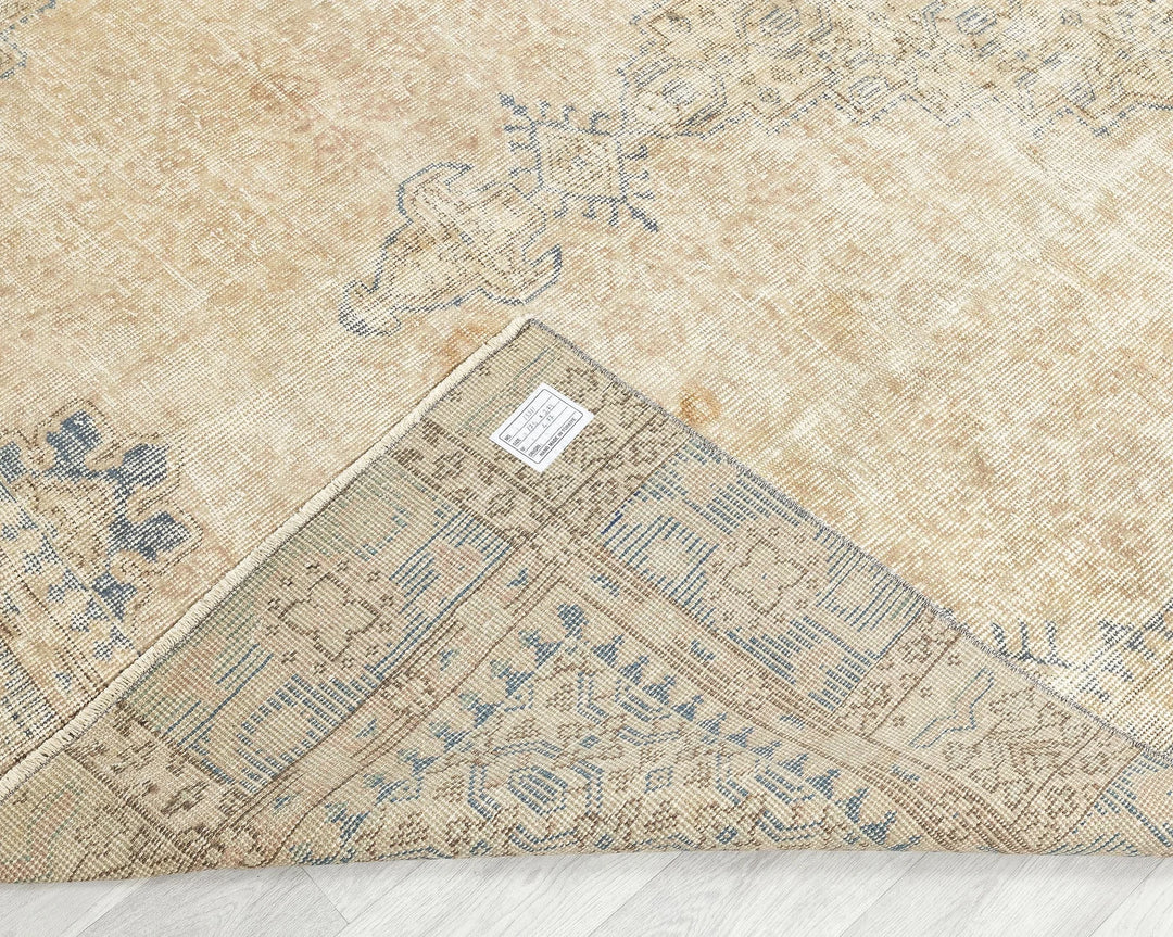 Faded Oushak Rug 5' 8" x 9' | No. VR90710