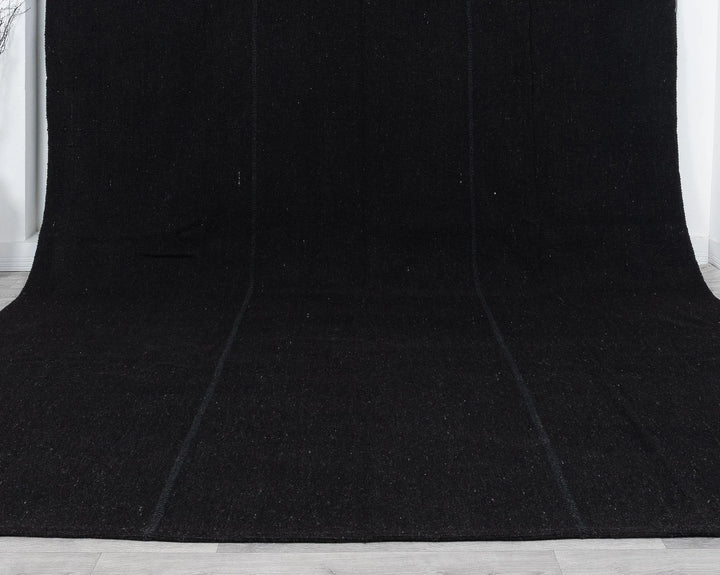 Brown Turkish Kilim Rug 9' 11" x 12' 8" Flat-Weave | No. VR91416