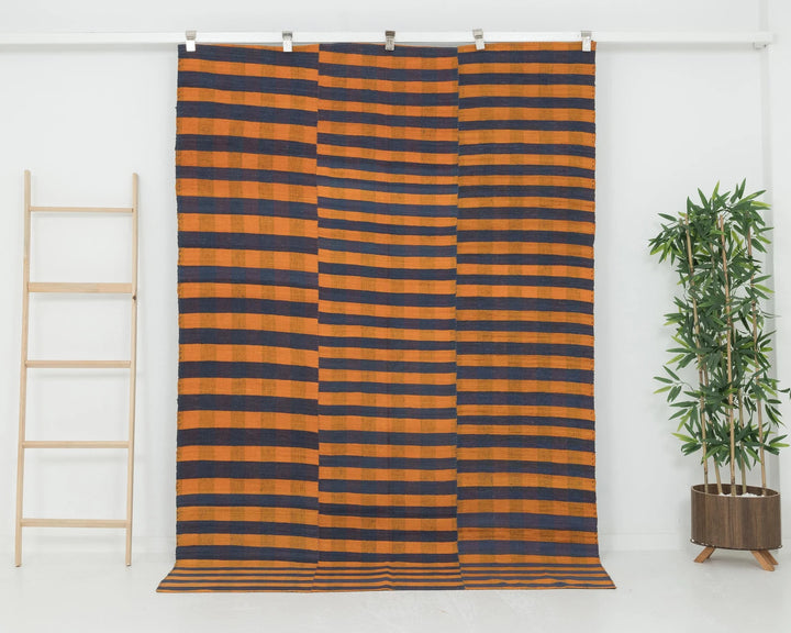 Multicolor Turkish Kilim Rug 5'5" x 7'10" Flat-Weave | No. VR91468