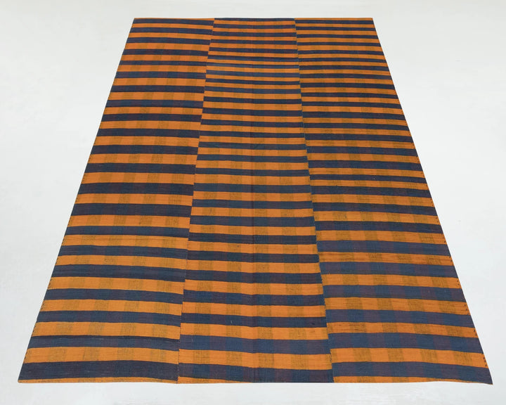 Multicolor Turkish Kilim Rug 5'5" x 7'10" Flat-Weave | No. VR91468