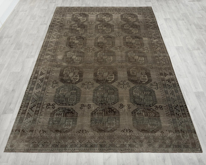 Multicolor Turkish Oushak Rug 8' 7" x 10' 6" Hand-Knotted | No. VR91603