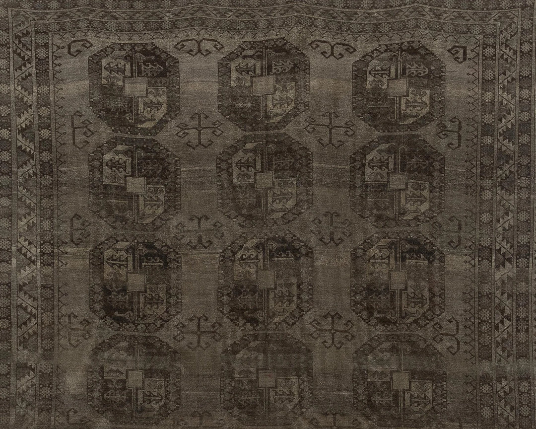 Multicolor Turkish Oushak Rug 8' 7" x 10' 6" Hand-Knotted | No. VR91603
