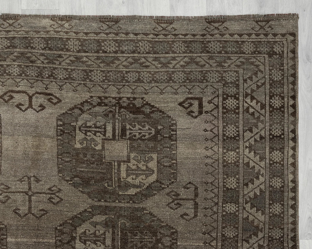 Multicolor Turkish Oushak Rug 8' 7" x 10' 6" Hand-Knotted | No. VR91603