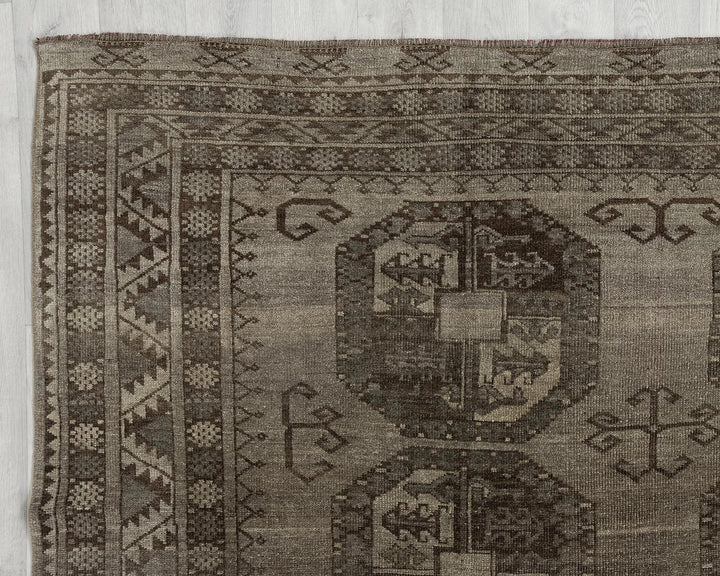 Multicolor Turkish Oushak Rug 8' 7" x 10' 6" Hand-Knotted | No. VR91603