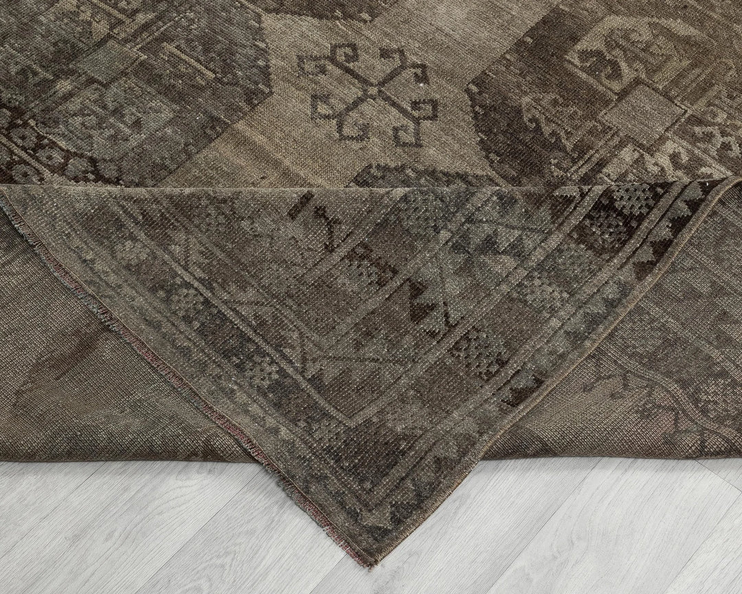 Multicolor Turkish Oushak Rug 8' 7" x 10' 6" Hand-Knotted | No. VR91603
