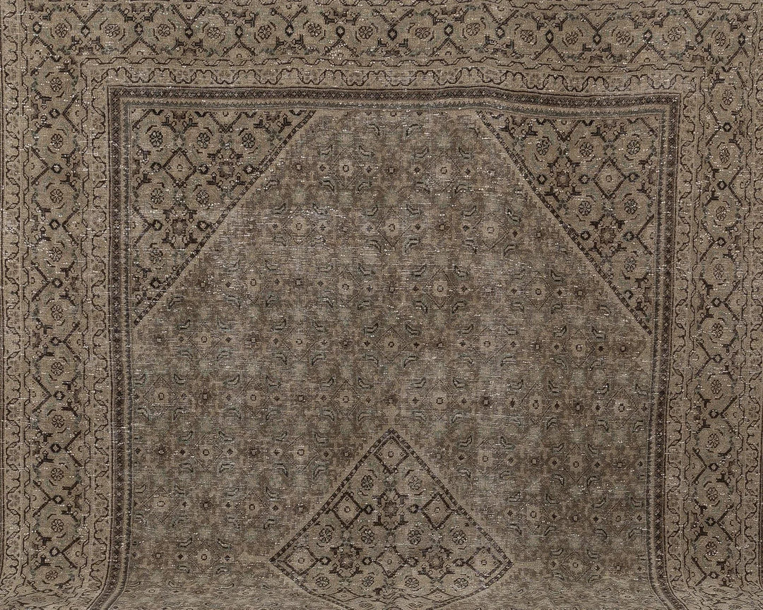 Multicolor Turkish Oushak Rug 9' 10" x 12' 11" Hand-Knotted | No. VR91689