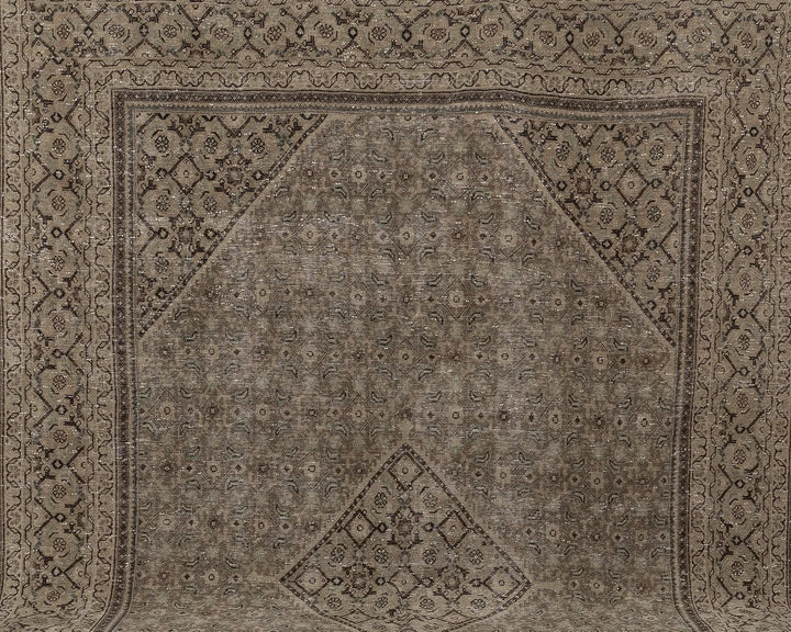 Multicolor Turkish Oushak Rug 9' 10" x 12' 11" Hand-Knotted | No. VR91689
