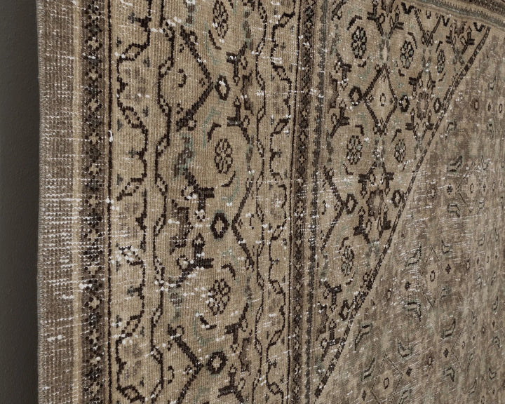 Multicolor Turkish Oushak Rug 9' 10" x 12' 11" Hand-Knotted | No. VR91689