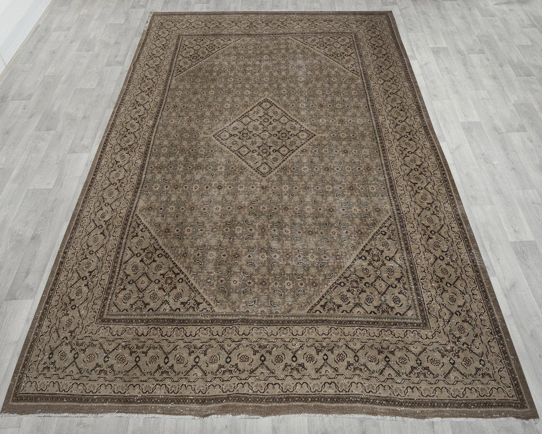 Multicolor Turkish Oushak Rug 9' 10" x 12' 11" Hand-Knotted | No. VR91689