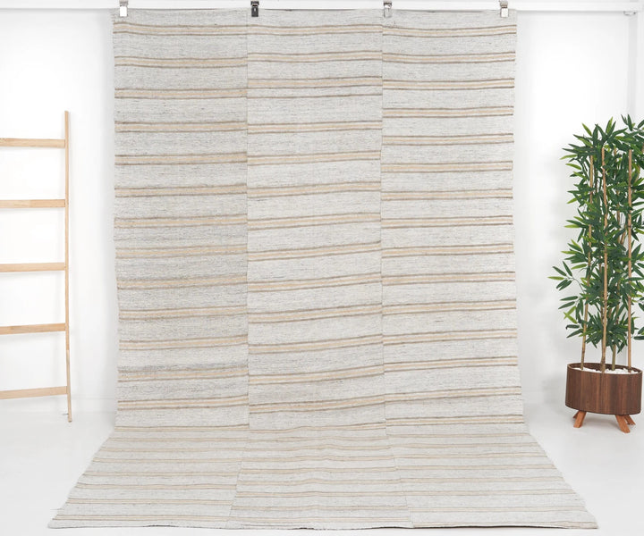 Multicolor Turkish Kilim Rug 6' 3" x 10' 2" Flat-Weave | No. VR91698