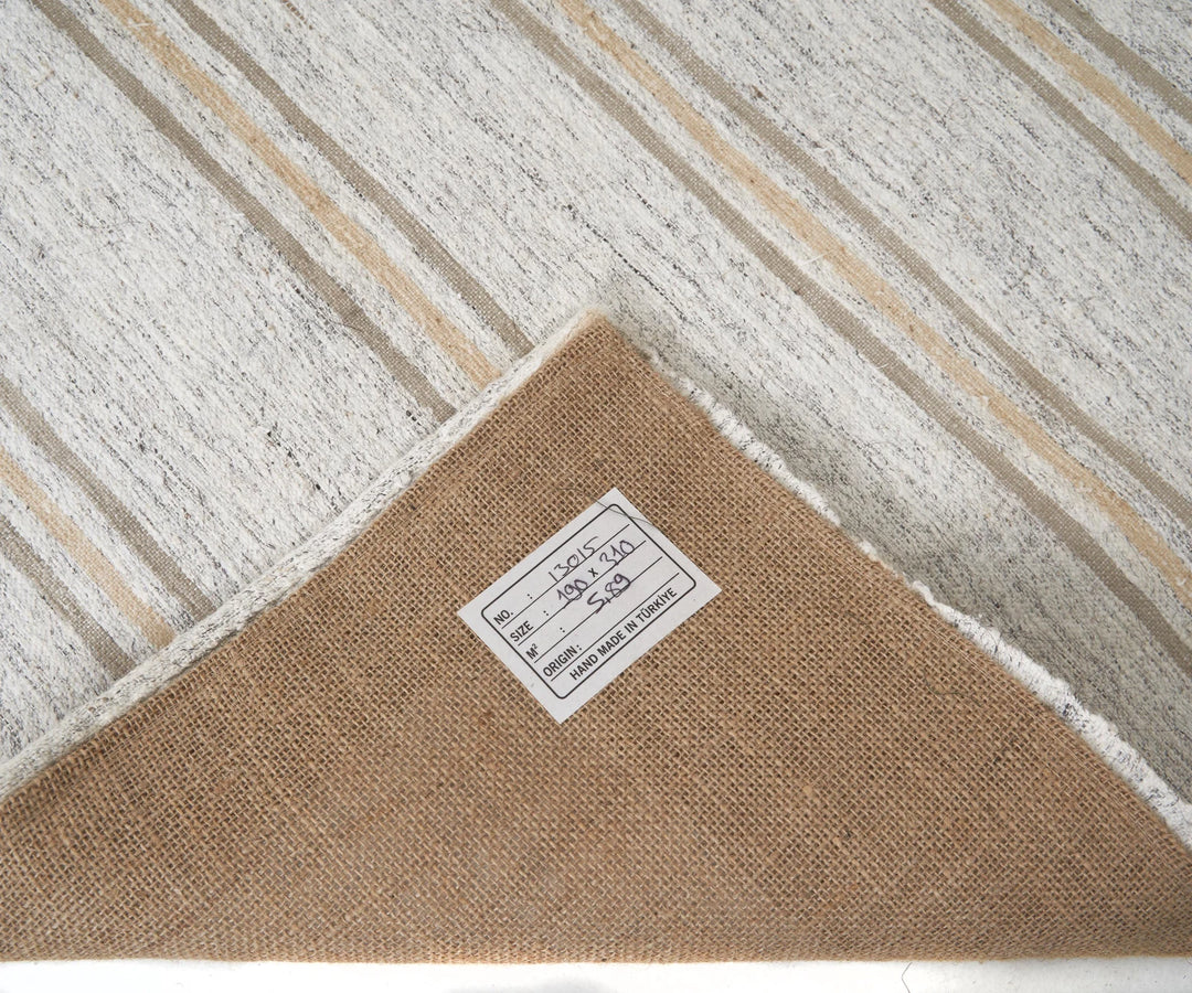 Multicolor Turkish Kilim Rug 6' 3" x 10' 2" Flat-Weave | No. VR91698