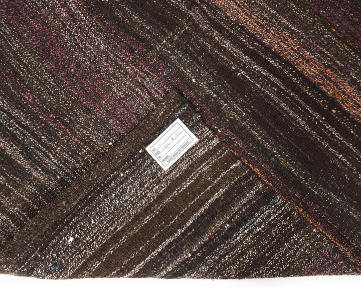 Pink Turkish Kilim Rug 7' 5" x 5' 1" Flat-Weave | No. VR91750