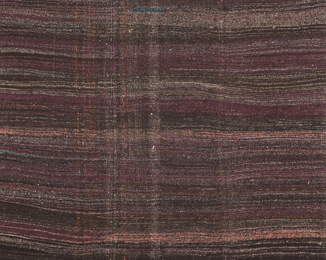 Pink Turkish Kilim Rug 7' 5" x 5' 1" Flat-Weave | No. VR91750