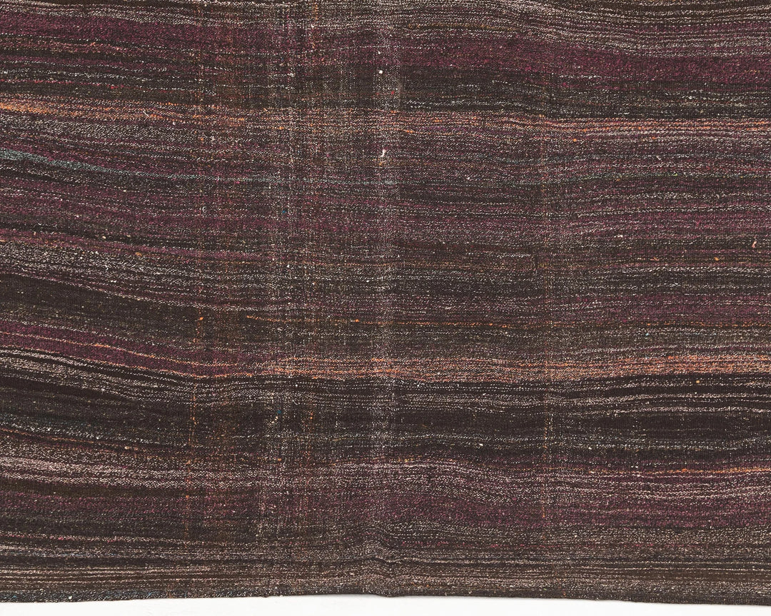 Pink Turkish Kilim Rug 7' 5" x 5' 1" Flat-Weave | No. VR91750