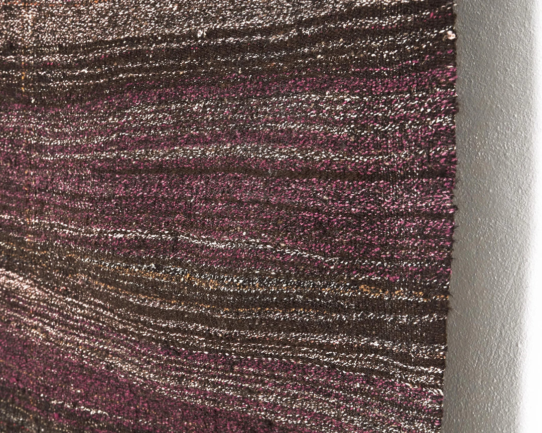 Pink Turkish Kilim Rug 7' 5" x 5' 1" Flat-Weave | No. VR91750
