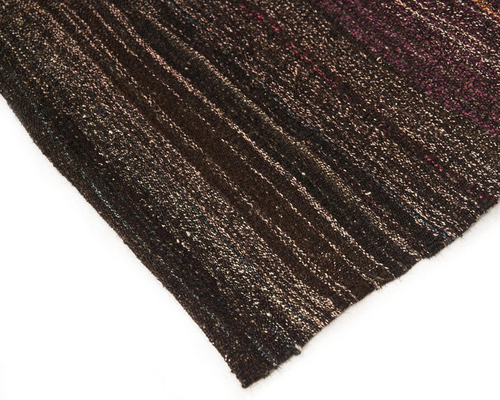 Pink Turkish Kilim Rug 7' 5" x 5' 1" Flat-Weave | No. VR91750