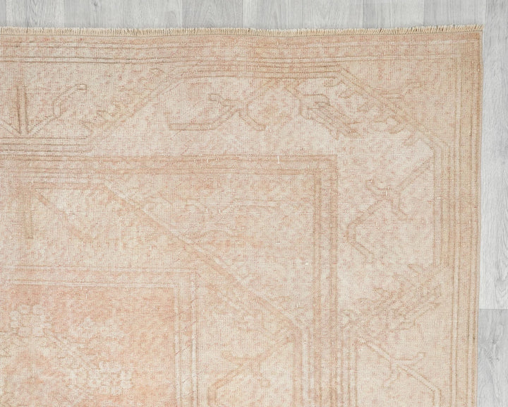 Terracotta Turkish Oushak Rug 6' 4" x 10' 5" Hand-Knotted | No. VR91873
