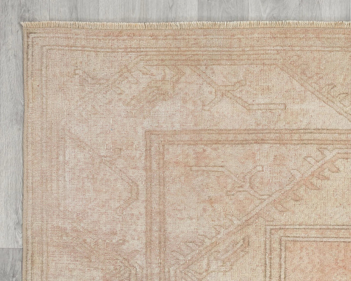 Terracotta Turkish Oushak Rug 6' 4" x 10' 5" Hand-Knotted | No. VR91873