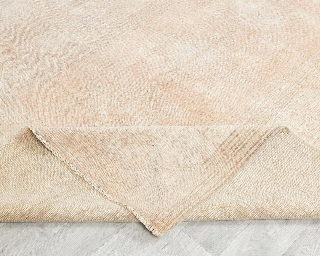 Terracotta Turkish Oushak Rug 6' 4" x 10' 5" Hand-Knotted | No. VR91873