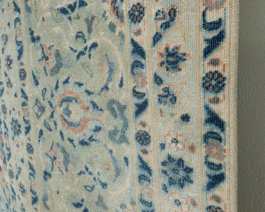 Multicolor Turkish Oushak Rug 9' 8" x 12' 4" Hand-Knotted | No. VR92107