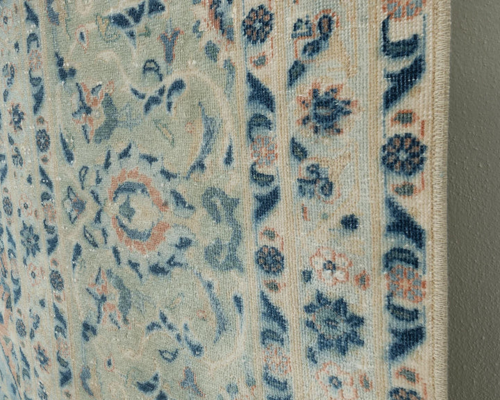 Multicolor Turkish Oushak Rug 9' 8" x 12' 4" Hand-Knotted | No. VR92107