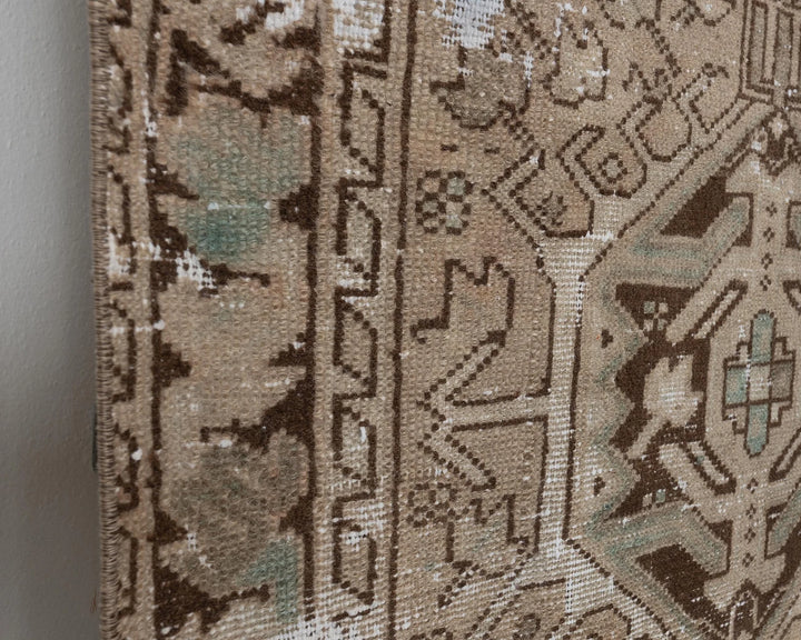 Multicolor Turkish Oushak Rug 2'11" x 10'2" Hand-Knotted | No. VR92397